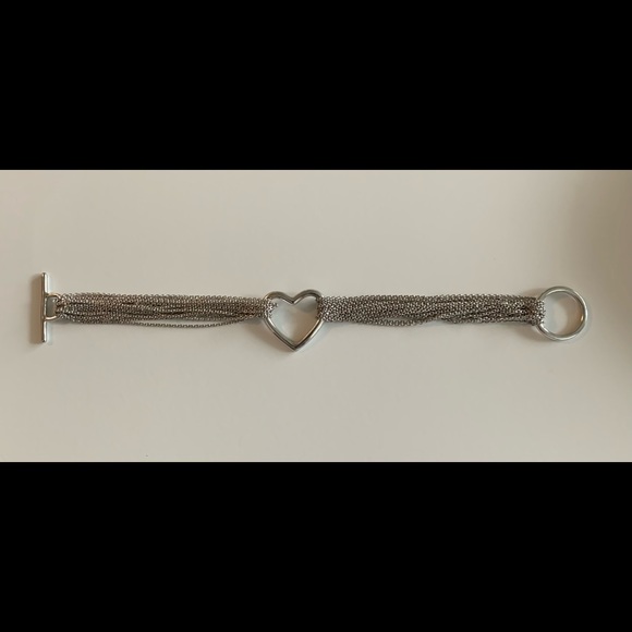 TIFFANY & Co. Inspired Mesh Heart Bracelet - Picture 5 of 12